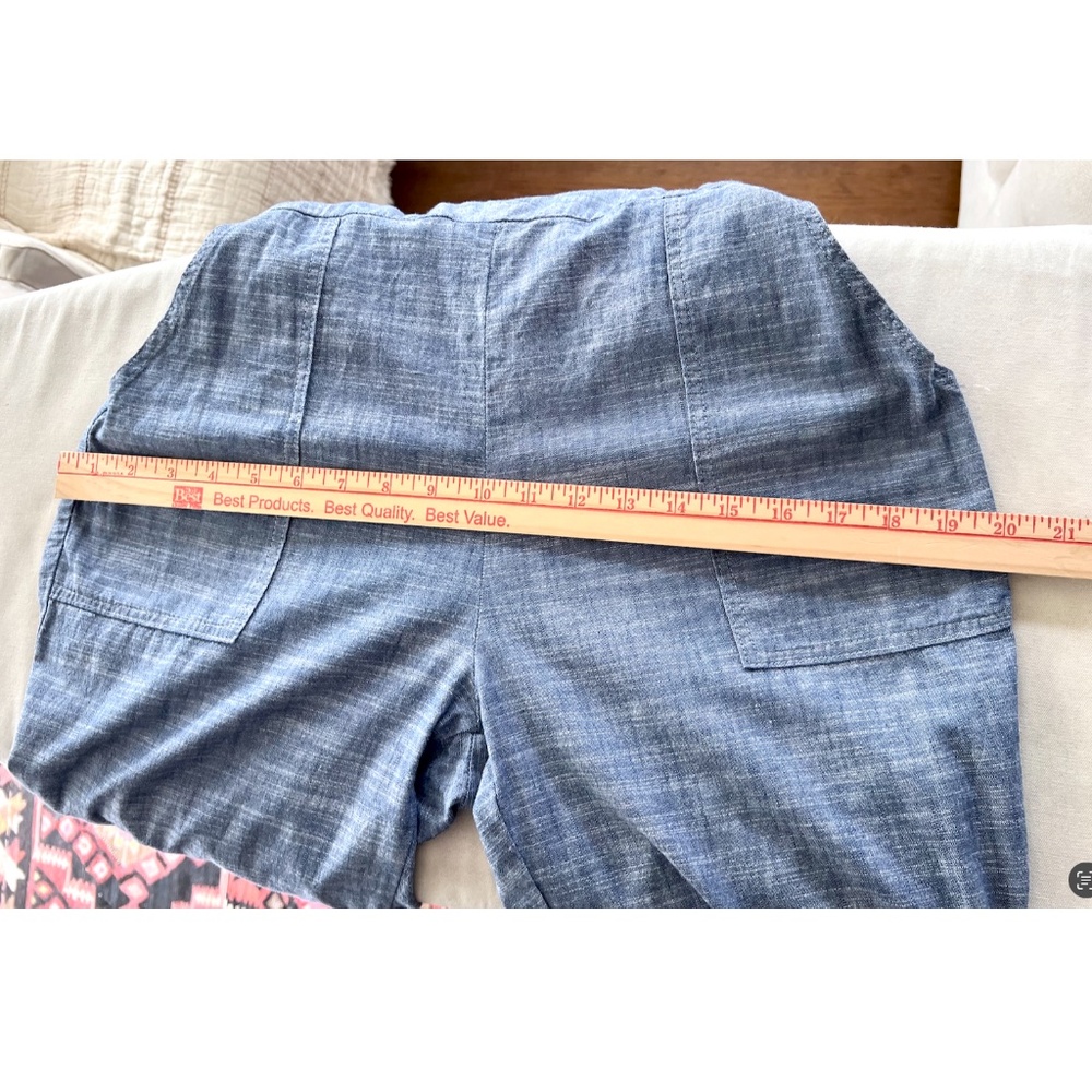 NOOWORKS Chambray Cotton Overalls Jumpsuit - S - Picture 11 of 13